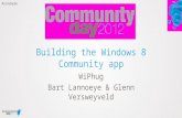 Building the windows 8 community app