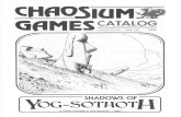 Chaosium Games Catalog Winter 1982