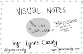 Lynne Cazaly : Visual Notes from The Future of Leadership in Brisbane October 14, 2014