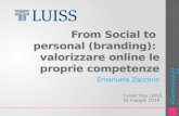From Social to Personal (Branding): valorizzare online le proprie competenze
