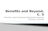 Benefits and beyond, c. 5 small employers.