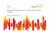 CCSP: Effective Deployment of Cisco ASA Access Control
