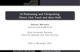 Marcus Niemietz - UI Redressing and Clickjacking About click fraud and data theft