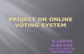 Lekha's project on online voting system