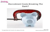 Low Cost Recruitment - Saving Piggy Banks UK-Wide