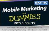 Mobile Marketing: de do’s and don’ts op Mobiel Internet - door Joost Goeree