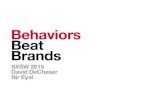 Behaviors Beat Brands - SXSW 2015