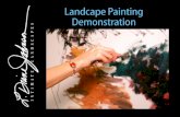 Landscape Painting Demonstration by L Diane Johnson