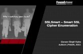 nullcon 2011 - SSLSmart – Smart SSL Cipher Enumeration