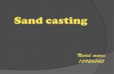 Sand casting n