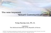 "A new keyword, smart communications"_youn kyung lee