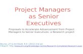 Project managers as senior executives:Jacquie Drake