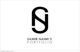 Naimi, Samir: Portfolio