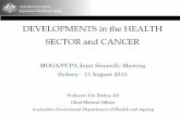 Developments in the Health Sector and Cancer