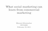 What social marketing can learn from commercial marketing