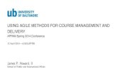 Using Agile Methods for Course Management and Delivery