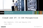 Cloud and IT: A CIO Perspective