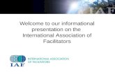 International Association of Facilitators Informational Presentation