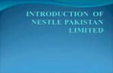 Introduction of Nestle Pakistan