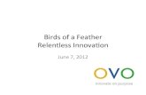 BOF AMERICAS 2012: Relentless Innovation Presentation