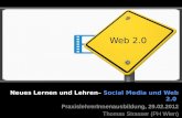 Neues Lehren und Lernen mit Web 2.0 und Social Media