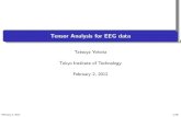 Principal Component Analysis for Tensor Analysis and EEG classification