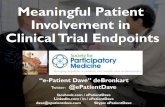 Clinical trial endpoints - e-Patient Dave ESMO 2014