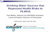 Water Sources & Pathogens