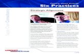 UEP Getting Ahead Through Six Practices, Practice 1 Strategic Alignment