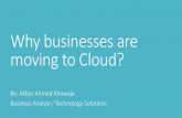 Why businesses are moving to cloud