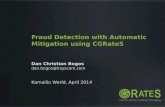 Toll Fraud detection with automatic mitigation using CGRateS
