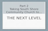 Taking Church to the next level-Part 2