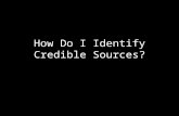 How Do I Identify Credible Sources?
