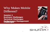 Shunra university 2   what makes mobile different