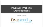 Museum Website Development (AMMC 2013)