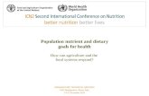 ICN2-Population nutrient and dietary goals for health