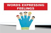 Words Expressing Feelings