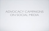 Advocacy Campaigns on Social Media
