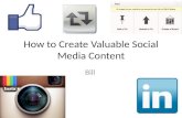 How to Create Valuable Social Media Content