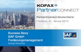 1.6 Kofax Partner Connect 2013 - Gewinnen mit Kofax saf Success Story