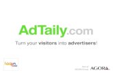 Adtaily - Turn your visitors into advertisers!