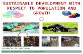 Sustainable Development with respect to Population Growth
