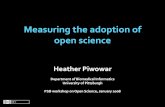 Heather Piwowar - Measuring the adoption of Open Science