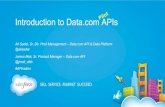 Introduction to Data.com APIs