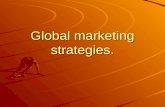 Global Marketing Strategies.