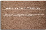 Design and Size of Sales Territories