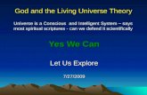 God And The Living Universe Theory