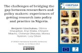 Bridging the gap between researchers and policy makers: GRIPP in Nigeria