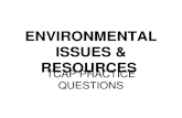 TCAP PREP Environmental Issues & Resources