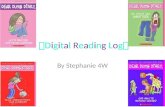 Digital reading log Stephanie